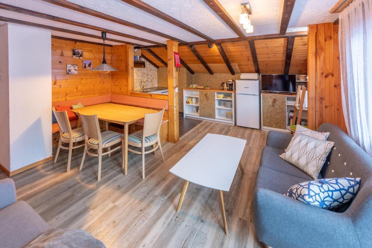 Apartment Efeu "Mit Stil & Tradition" Grächen Kültér fotó