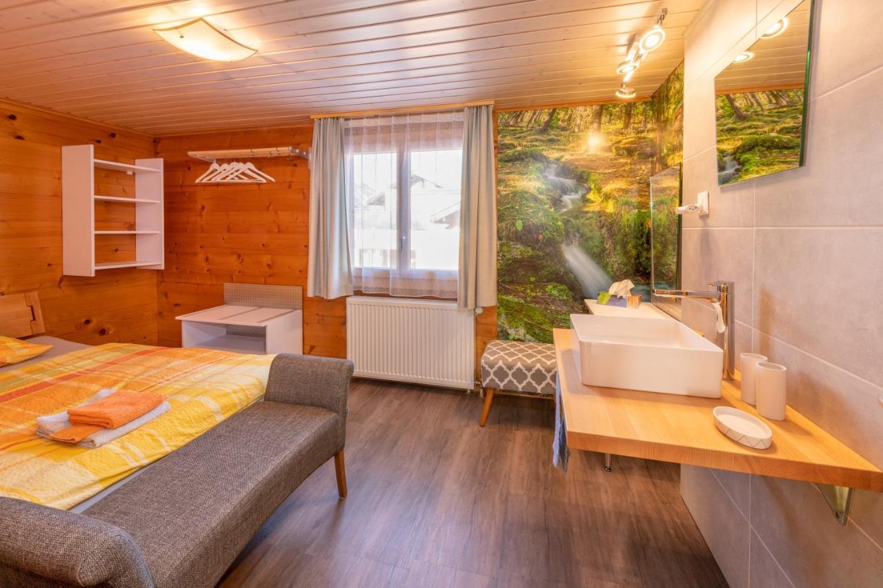 Apartment Efeu "Mit Stil & Tradition" Grächen Kültér fotó