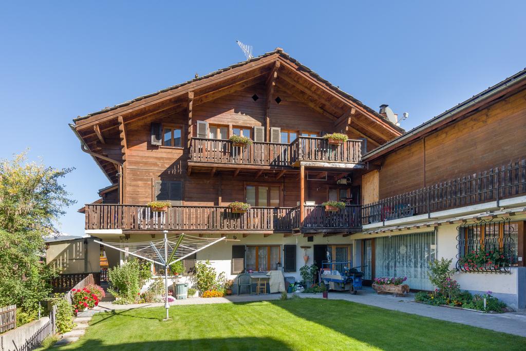 Apartment Efeu "Mit Stil & Tradition" Grächen Kültér fotó